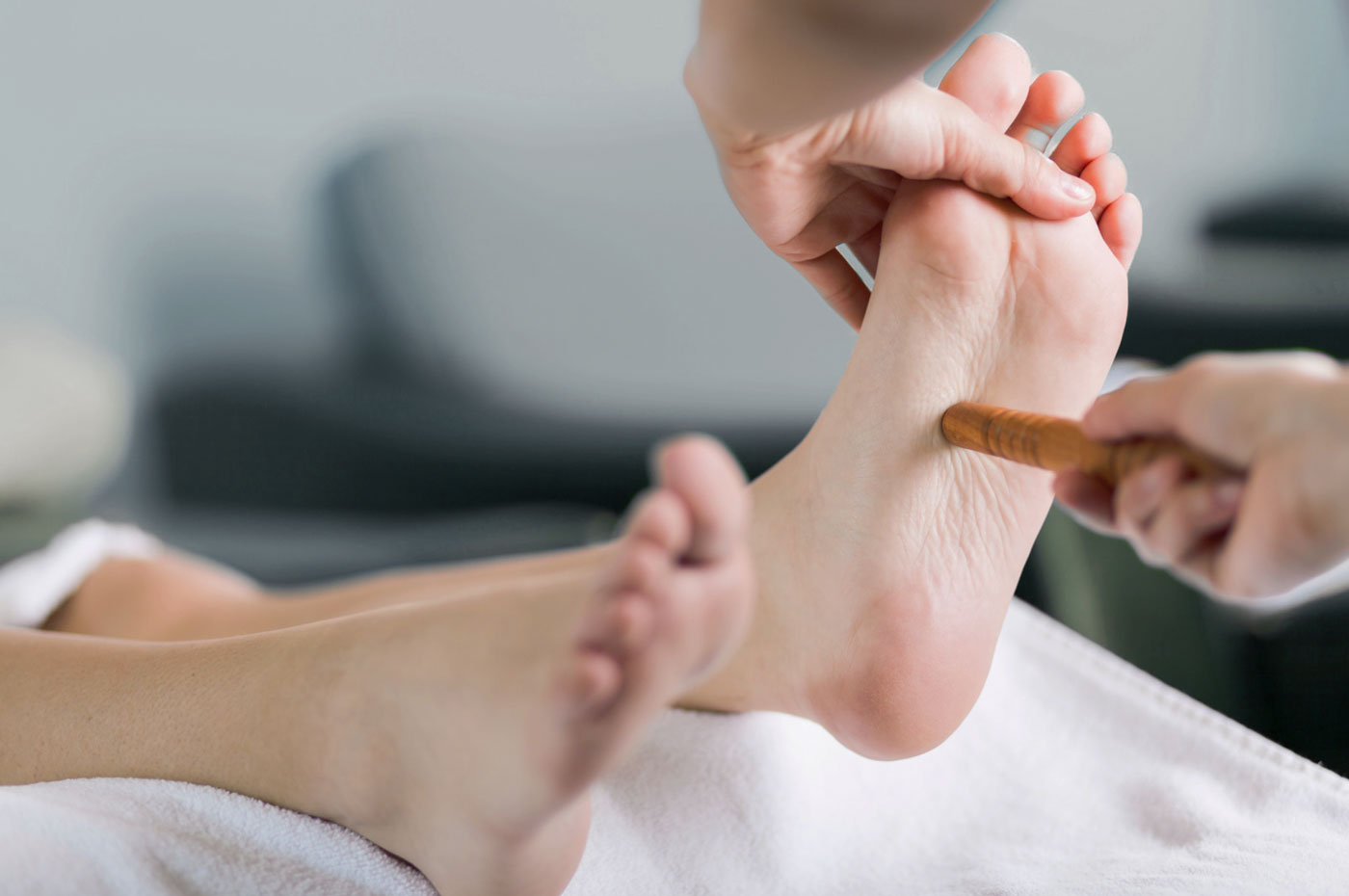 Fußreflexzonen-Wellness